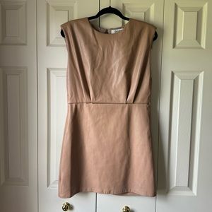 Do+Be Faux Leather Mini Dress